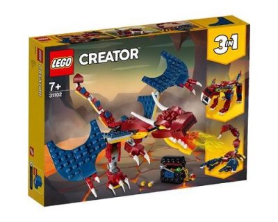 LEGO Creator 31102 Le dragon de feu
