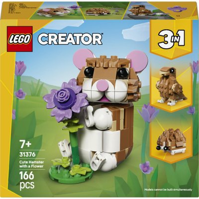 LEGO Creator 31376 L'adorable hamster et la fleur - Neuf