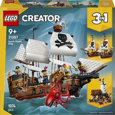 LEGO&reg; Creator 31387 Bateau pirate mythique