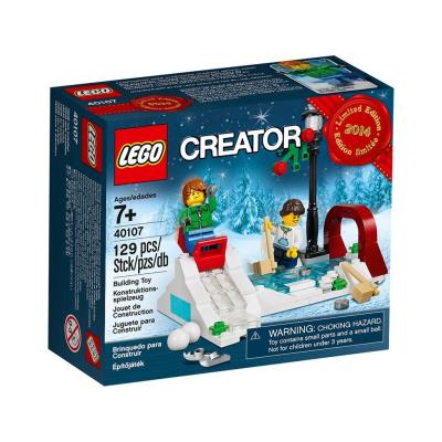 Lego Creator 40107 Le Patinage En Hiver
