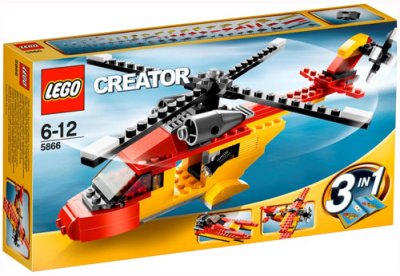 Lego Creator - L'h&eacute;licopt&egrave;re De Secours - 5866