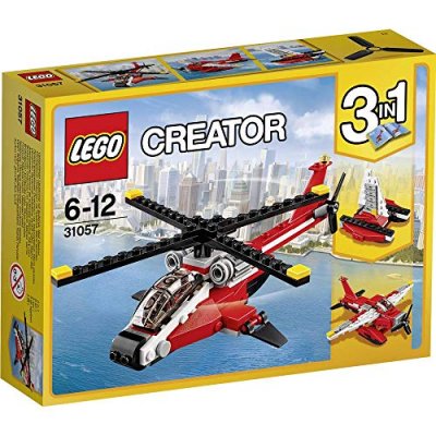 Lego Creator - L&acute;h&eacute;licopt&egrave;re rouge - 31057