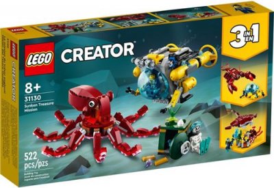 Lego Creator - La Mission Du Tr&eacute;sor Englouti - 31130