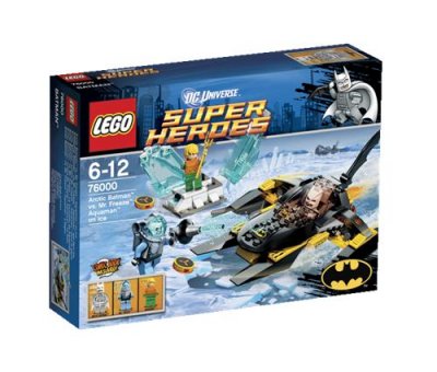 Lego Dc Comics - Arctic Batman Contre Mr Freeze : Aquaman Dans La Glace - 76000