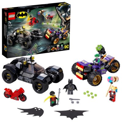 LEGO DC Comics Super Heroes 76159 La poursuite du Joker en moto &agrave; 3 roues