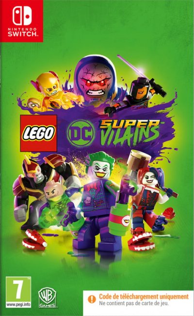 WARNER BROS LEGO DC Super-Vilains Code in a Box Nintendo Switch 