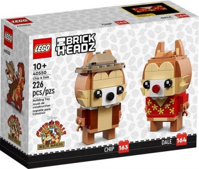 LEGO&reg; Disney&trade; 40550 Brickheadz&trade; Tic et Tac
