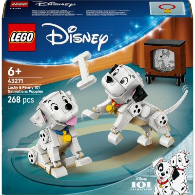 LEGO&reg; Disney Classic 43271 Lucky et Penny, les chiots des 101 Dalmatiens 