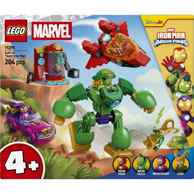 LEGO&reg; Disney Junior Marvel 11211 Loki contre la Team Iron Man