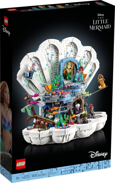 Lego Disney - Le Coquillage Royal De La Petite Sir&egrave;ne - 43225