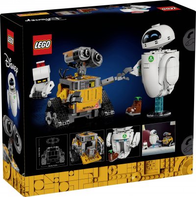 LEGO&reg; Disney Pixar 43279 Wall-E et Eve 