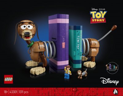 LEGO&reg; Disney Pixar 43301 Serre-livres Zigzag de Toy Story