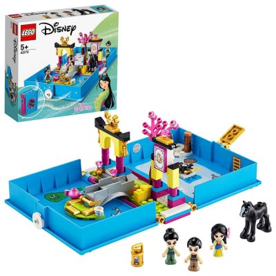 LEGO Disney Princess 43174 Les aventures de Mulan dans un livre de contes