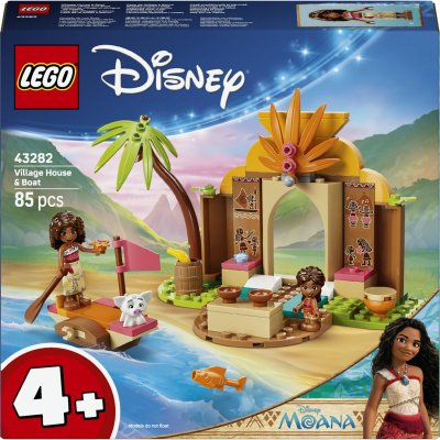 LEGO Disney Princess 43282 Maison de village et pirogue de Vaiana