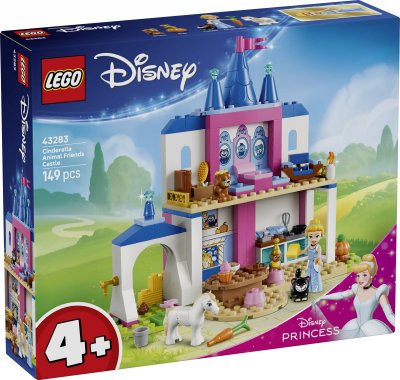 LEGO Disney Princess 43283 Ch&acirc;teau de Cendrillon et ses amis animaux
