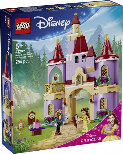 LEGO Disney Princess 43289 Le ch&acirc;teau enchant&eacute; de la Belle et la B&ecirc;te