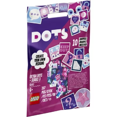 LEGO DOTS 41921 Tuiles de d&eacute;coration S3 