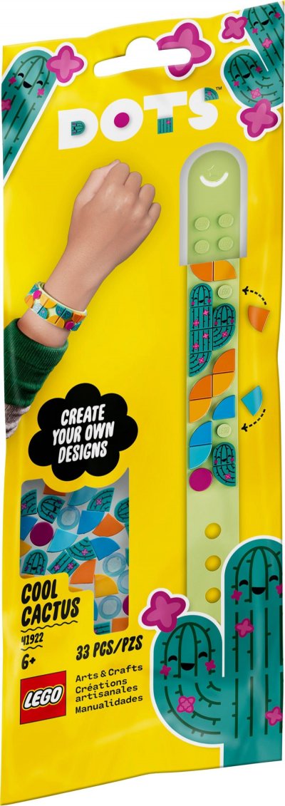 LEGO DOTS 41922 Le Bracelet cactus 