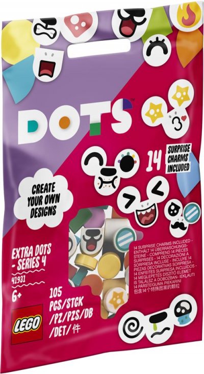 LEGO DOTS 41931 Tuiles de d&eacute;coration S&eacute;rie 4 