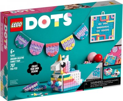 LEGO DOTS 41962 Le kit cr&eacute;atif familial Licorne 