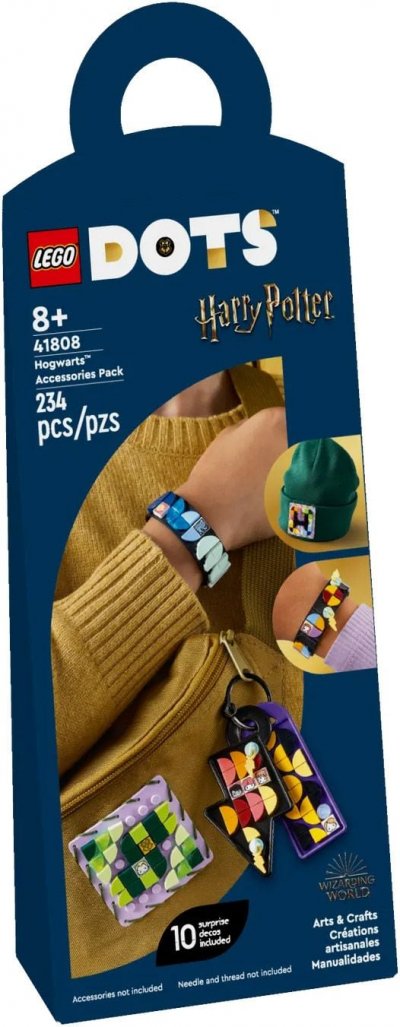 LEGO&reg; DOTs-Ensemble d&acute;accessoires Poudlard Multicolore LEGO