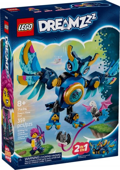 LEGO&reg; DREAMZzz&trade; 71494 Le hibou temporel de Zoey