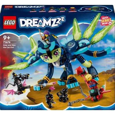 Lego DREAMZzz - Zoey et Zian, le chat-hibou, Jouets de construction
