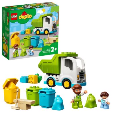 LEGO DUPLO 10945 Le camion poubelle et le tri s&eacute;lectif 
