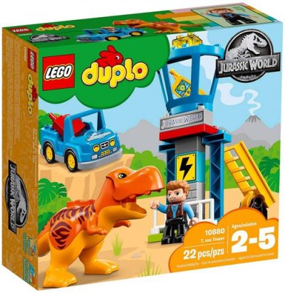 LEGO&reg; Duplo Jurassic World 10880 La tour du T-Rex