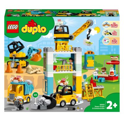 LEGO DUPLO Town: Tower Crane and Construction (10933)