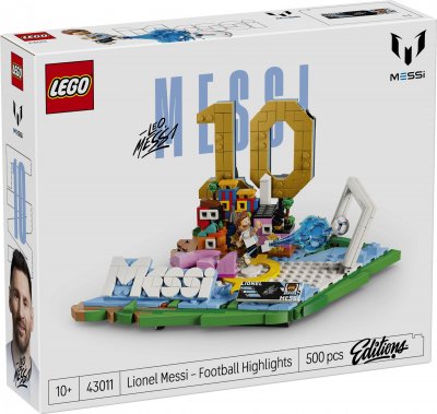 LEGO&reg; Editions Football 43011 Lionel Messi &ndash; Best of
