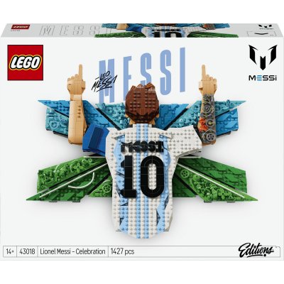 LEGO&reg; Editions Football 43018 Lionel Messi &ndash; La c&eacute;l&eacute;bration