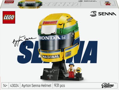 LEGO&reg; Editions Formula 1 43024 Casque d&rsquo;Ayrton Senna