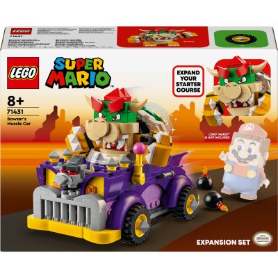 Lego Expansion Set: Bowser Monstrous Car Construction Game Violet