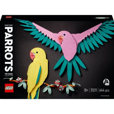 Lego Fauna Collection: Guacamayos Construction Game Multicolore