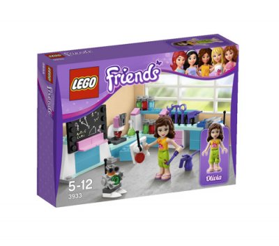 LEGO&reg; Friends 3933 L'atelier scientifique d'Olivia