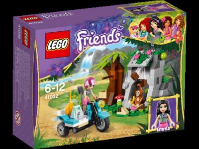 LEGO Friends 41032 La moto de secours de la jungle 
