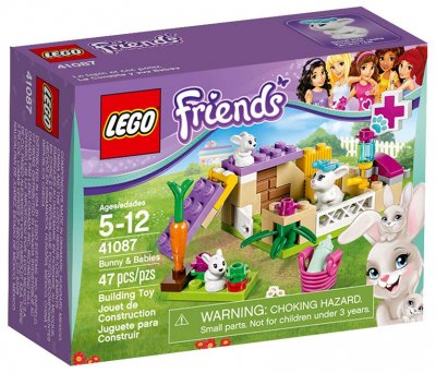 LEGO&reg; Friends 41087 Les B&eacute;b&eacute;s Lapins et Leur Maman