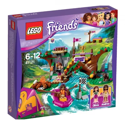 LEGO&reg; Friends 41121 Rafting &agrave; la base d&rsquo;aventure