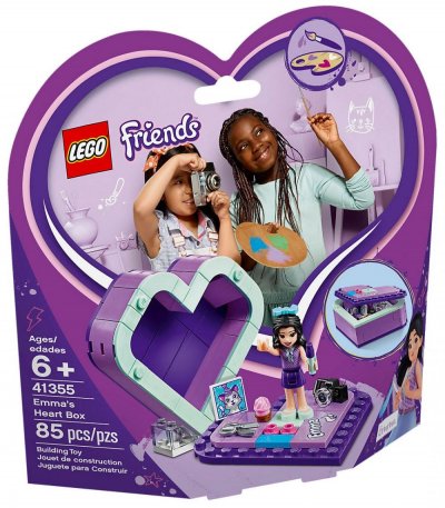 LEGO&reg; Friends 41355 La bo&icirc;te c&oelig;ur d'Emma