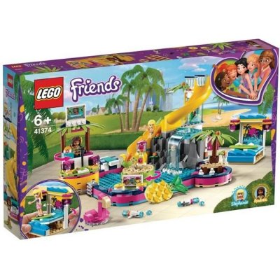 LEGO Friends 41374 La soir&eacute;e piscine d'Andr&eacute;a