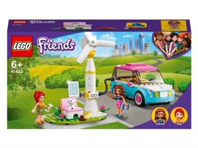 LEGO Friends 41443 La voiture &eacute;lectrique d&rsquo;Olivia 
