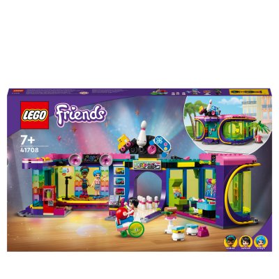 LEGO Friends 41708 La salle d&rsquo;arcade roller disco 