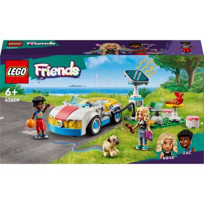 LEGO&reg; Friends 42609 La voiture &eacute;lectrique et la borne de recharge