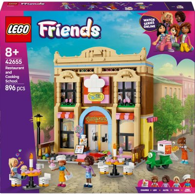 LEGO&reg; Friends 42655 Le restaurant et l&rsquo;&eacute;cole de cuisine 