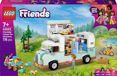 LEGO&reg; Friends 42663 Camping-car de l&rsquo;amiti&eacute; 
