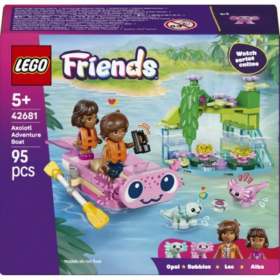 LEGO Friends 42681 Le bateau d'aventures axolotl - Neuf
