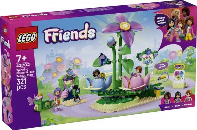 LEGO&reg; Friends 42702 La fleur tournoyante et les tasses &agrave; th&eacute; f&eacute;&eacute;riques