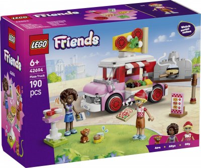 Lego Friends Chariot &agrave; pizza, Jouets de construction
