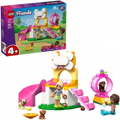 LEGO&reg; Friends Puppy Playground Building Kit, Dog Toy for Pretend Play 42665
